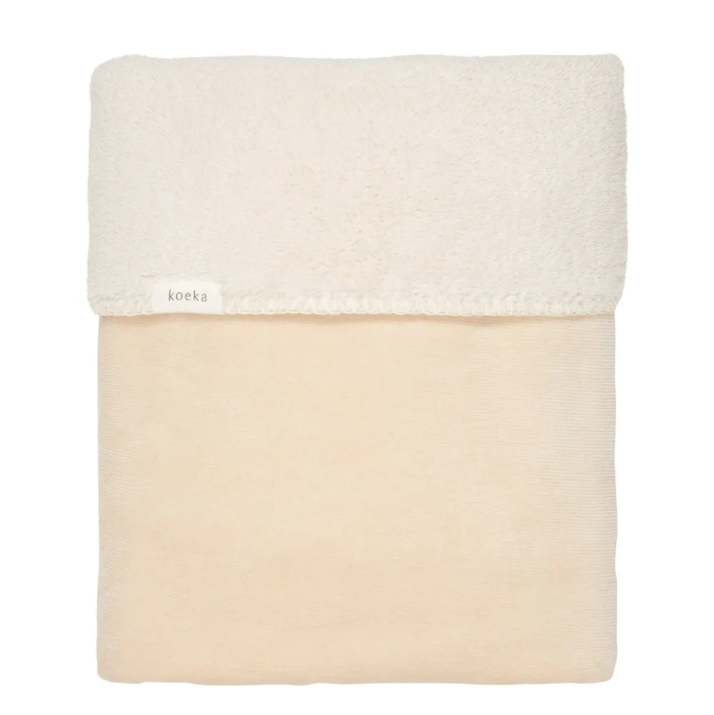 New Koeka Oddi Plaid Warm White (200X140 Cm)