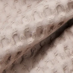 Discount Koeka Oslo Plaid Wafel En Teddy Clay/Pebble (140X200 Cm)