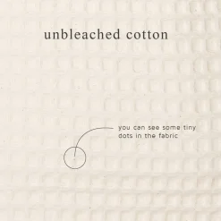 Hot Koeka Oslo Plaid Wafel/Teddy 140X200 Cm Natural/Pebble (140X200 Cm)