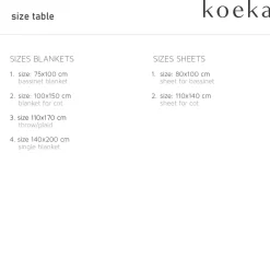 Koeka Oslo Teddy Eenpersoonsdeken Steel Grey/Pebble (200X140 Cm)