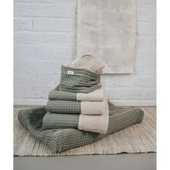Outlet Koeka Oslo Teddy Eenpersoonsdeken Shadow Green (200X140 Cm)