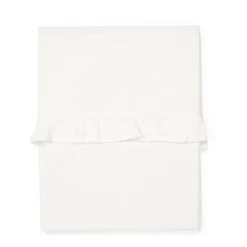 Outlet Koeka Ruffle Baby Wieglaken 80X100 Cm Warm White