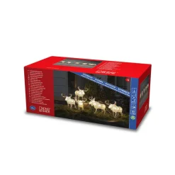 Hot Konstsmide Kerstlichtsnoer Eland (400 Cm) (5 Elanden) (40 Led)