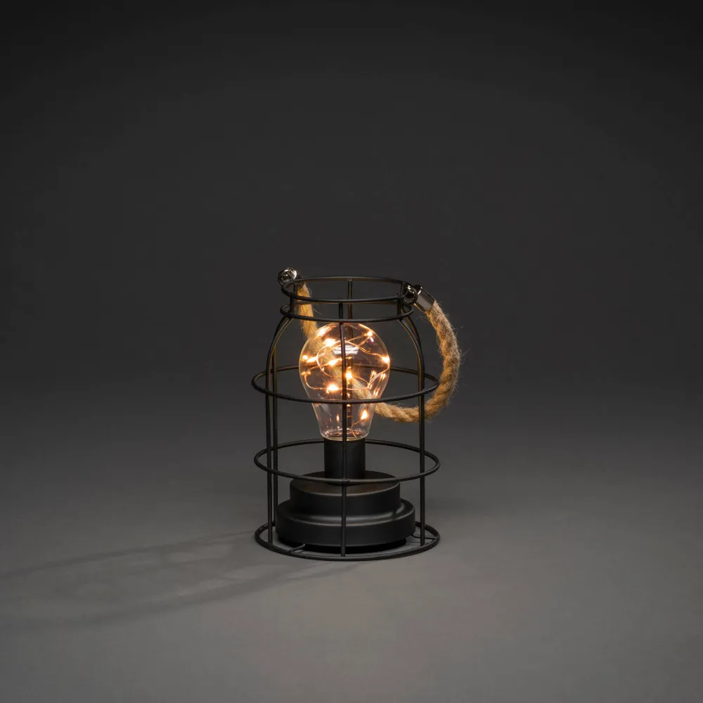 Online Konstsmide Lantaarn (Op Batterij Met Timer) (12X18 Cm) (9 Led)