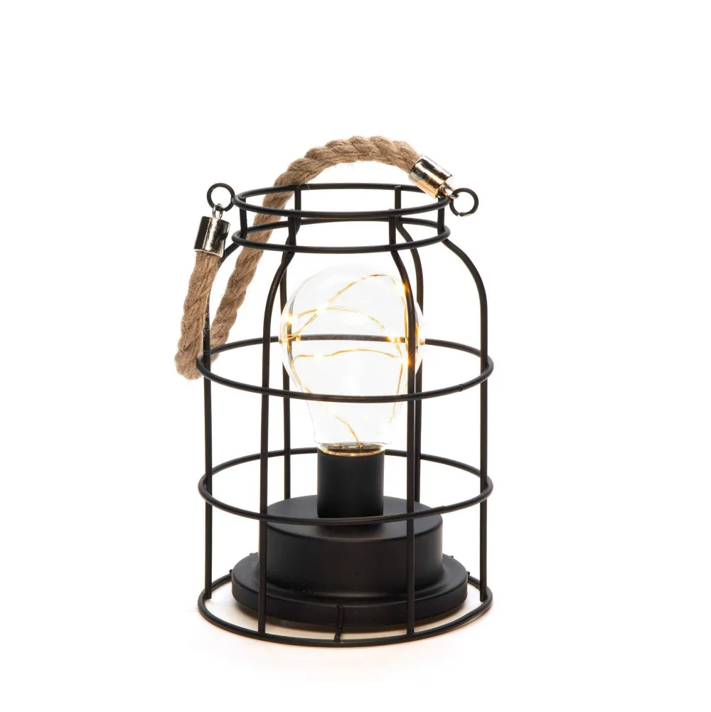 Online Konstsmide Lantaarn (Op Batterij Met Timer) (12X18 Cm) (9 Led)