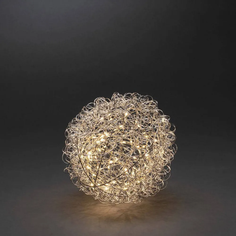 Clearance Konstsmide Metaaldraad Bal (O25 Cm) (80 Led)