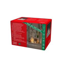 New Konstsmide Silhouet Huis En Reedieren (Op Batterij Met Timer) (14X28 Cm) (6 Led)