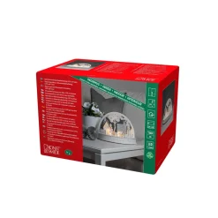 Discount Konstsmide Silhouet Huisjes En Rendieren (Op Batterij Met Timer) (18X30X150 Cm) (5 Led)