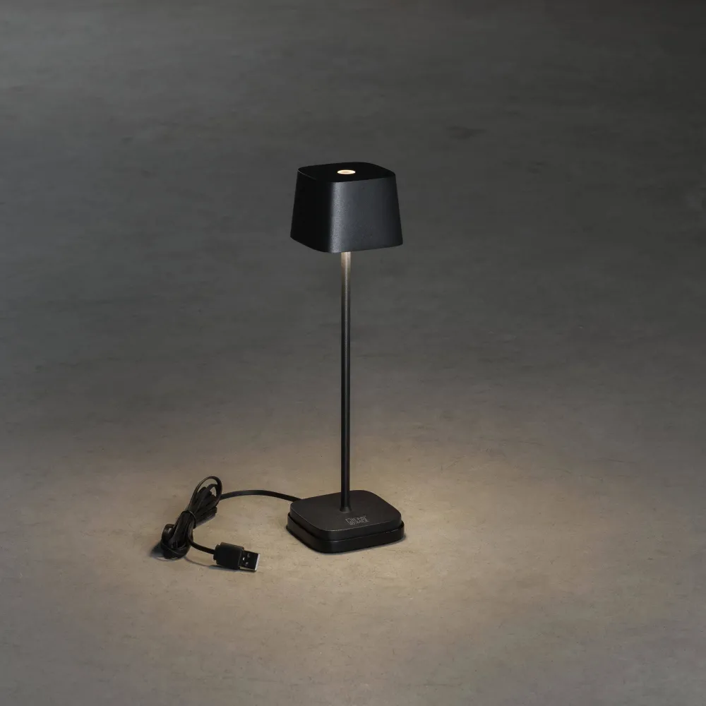 Konstsmide Usb Oplaadbare Mini Tafellamp Capri Usb Oplaadbaar
