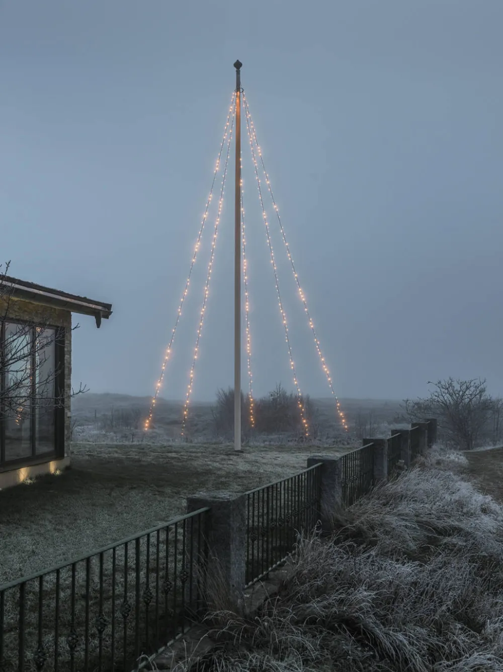 Hot Konstsmide Vlaggenmast Lichtmantel (Tot 500 Cm) (5X 100 Led)