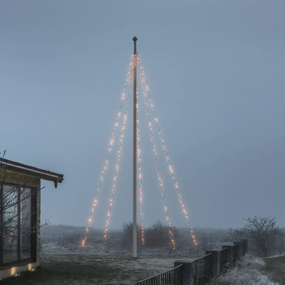 Hot Konstsmide Vlaggenmast Lichtmantel (Tot 500 Cm) (5X 100 Led)