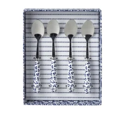 Outlet Laura Ashley Giftset Blueprint Collectables Theelepels (Set Van 4)