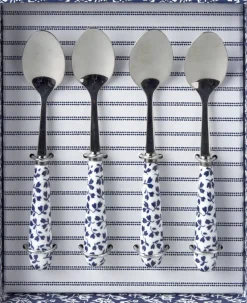 Outlet Laura Ashley Giftset Blueprint Collectables Theelepels (Set Van 4)