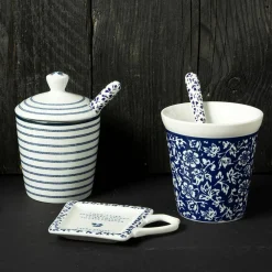 Outlet Laura Ashley Giftset Blueprint Collectables Theelepels (Set Van 4)