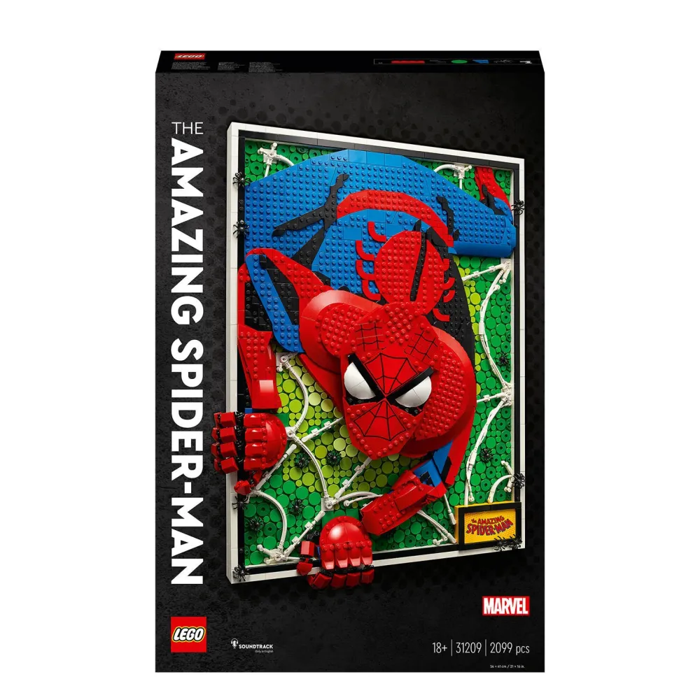 LEGO Art De Geweldige Spider-Man 31209