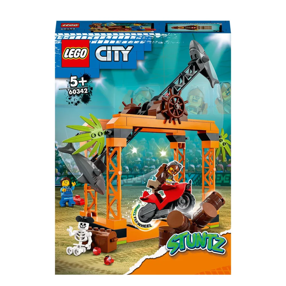 LEGO City De Haaiaanval Stuntuitdaging 60342