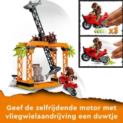 LEGO City De Haaiaanval Stuntuitdaging 60342
