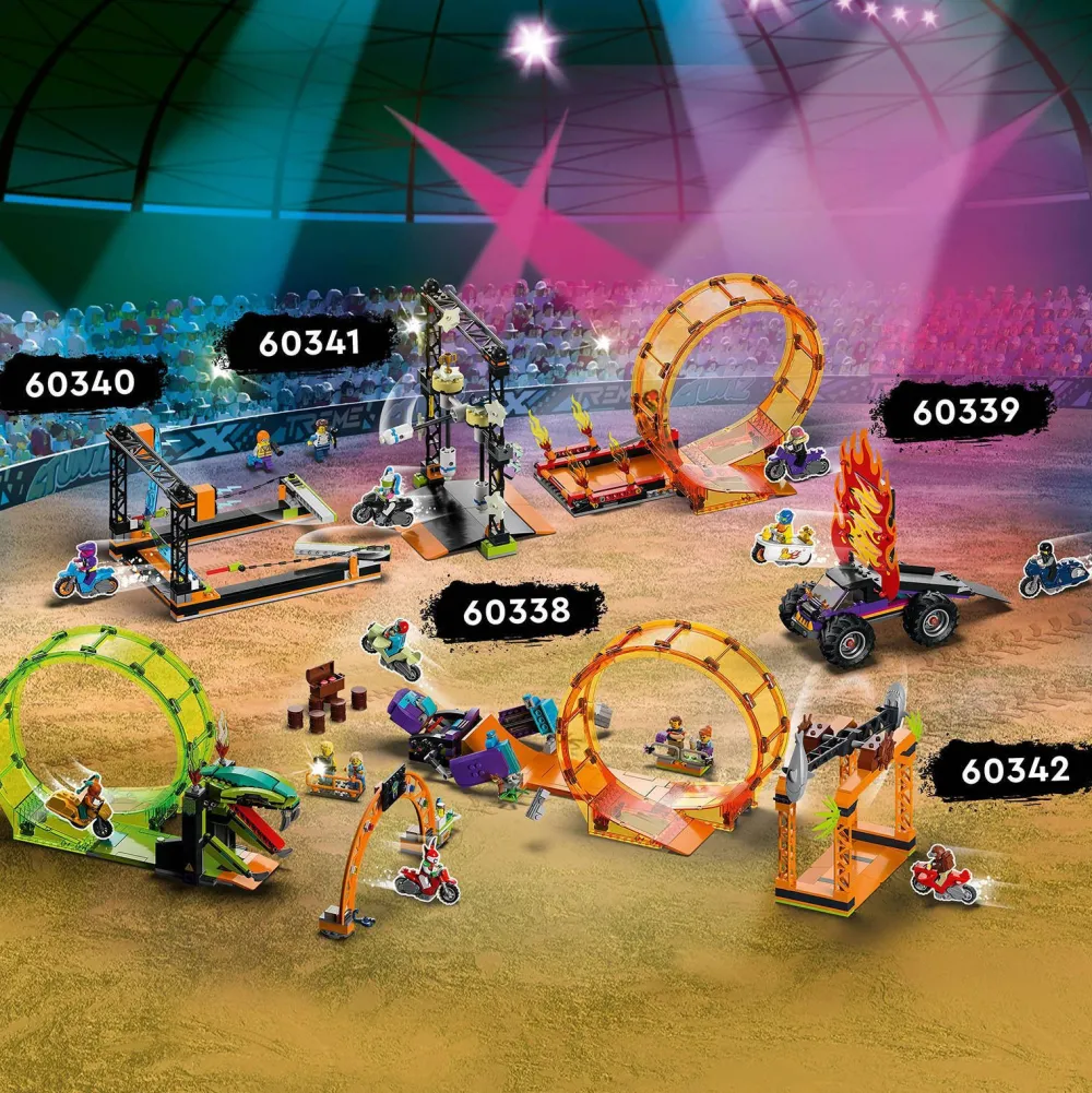 LEGO City De Haaiaanval Stuntuitdaging 60342