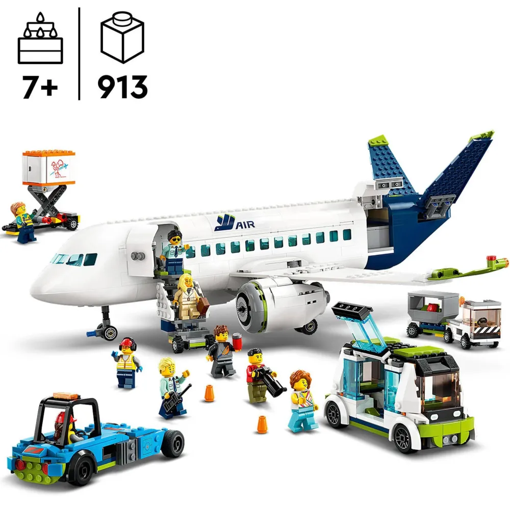 LEGO City Passagiersvliegtuig 60367