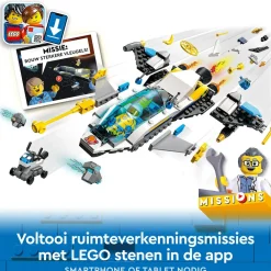 LEGO City Ruimteschip Voor Verkenningsmissies Op Mars 60354