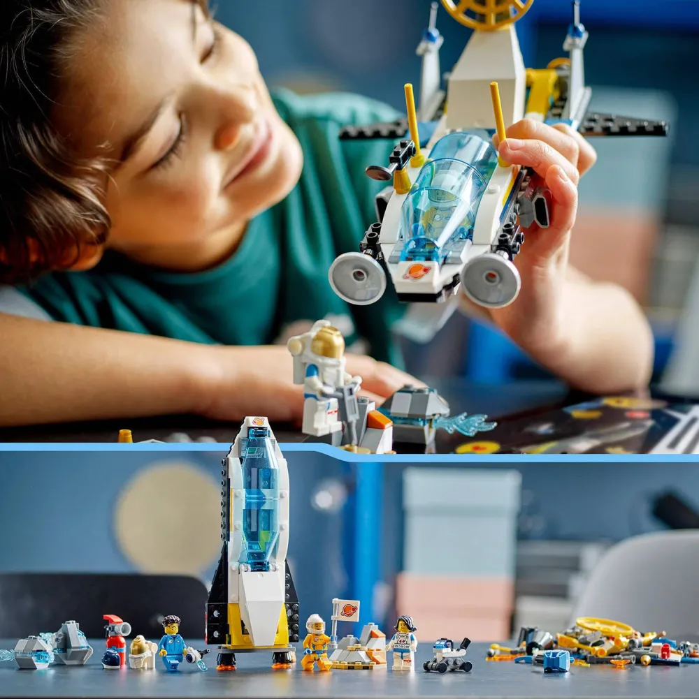 LEGO City Ruimteschip Voor Verkenningsmissies Op Mars 60354