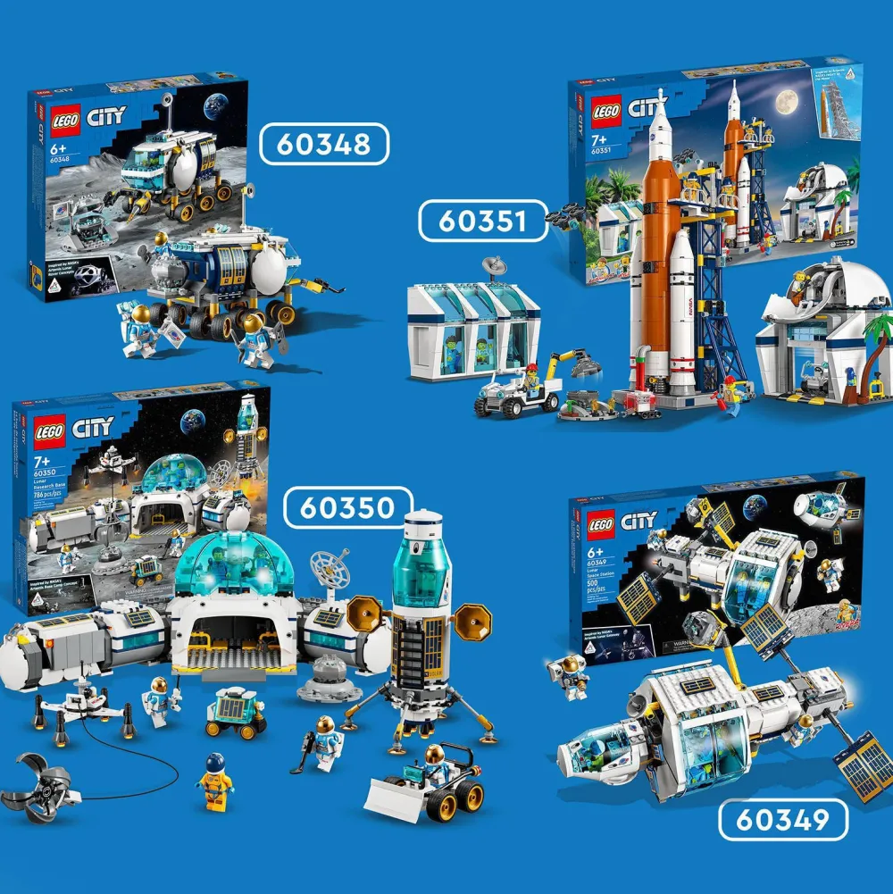 LEGO City Ruimtestation Op De Maan 60349
