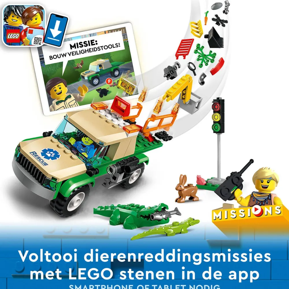 LEGO City Wilde Dieren Reddingsmissies 60353