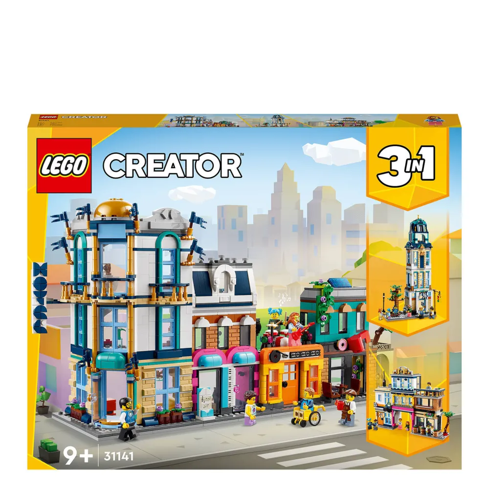 LEGO Creator 3-In-1 Hoofdstraat 31141