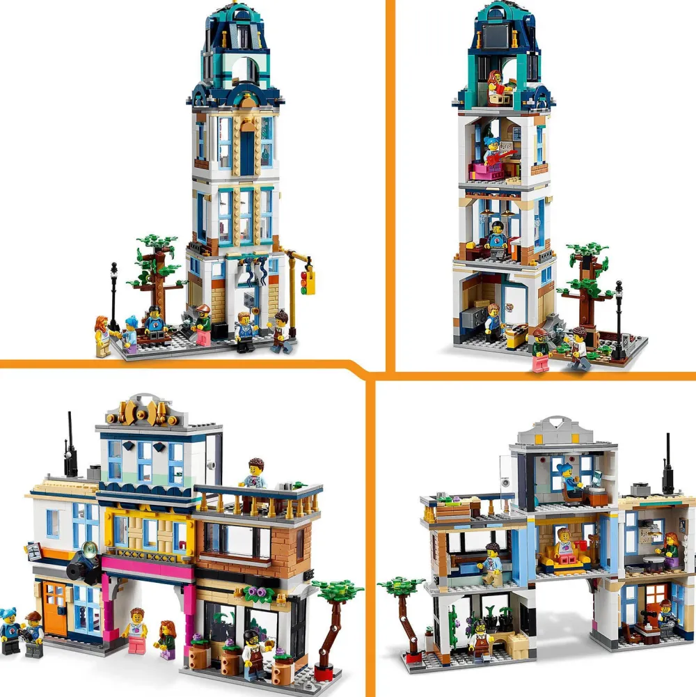 LEGO Creator 3-In-1 Hoofdstraat 31141