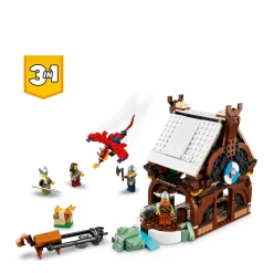 LEGO Creator Vikingschip En De Midgaardslang 31132