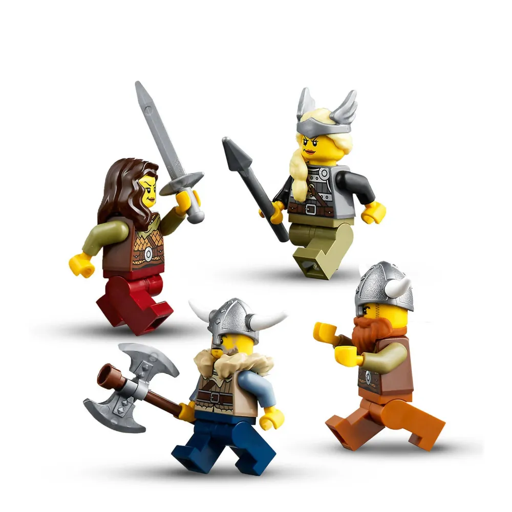 LEGO Creator Vikingschip En De Midgaardslang 31132