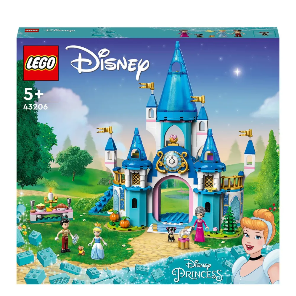 LEGO Disney Princess Het Kasteel Van Assepoester En De Knappe Prins 43206