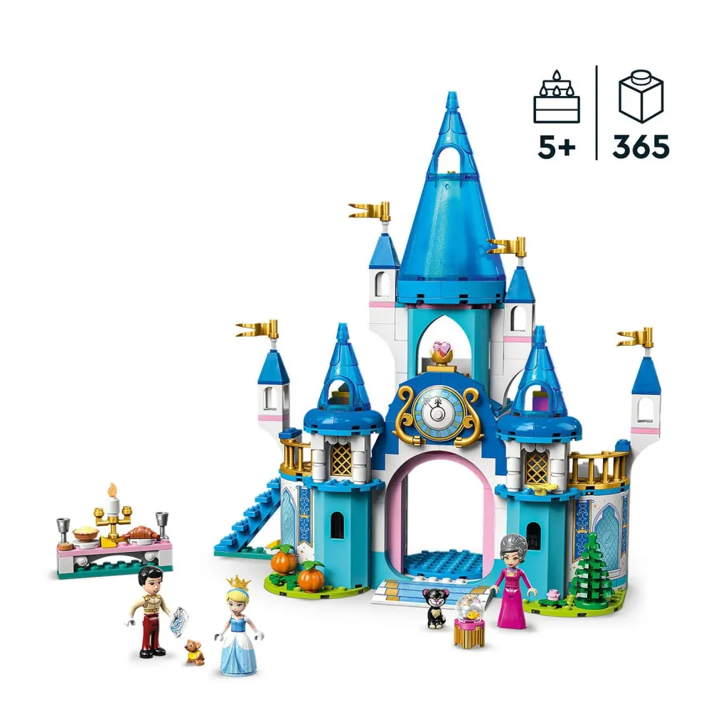 LEGO Disney Princess Het Kasteel Van Assepoester En De Knappe Prins 43206