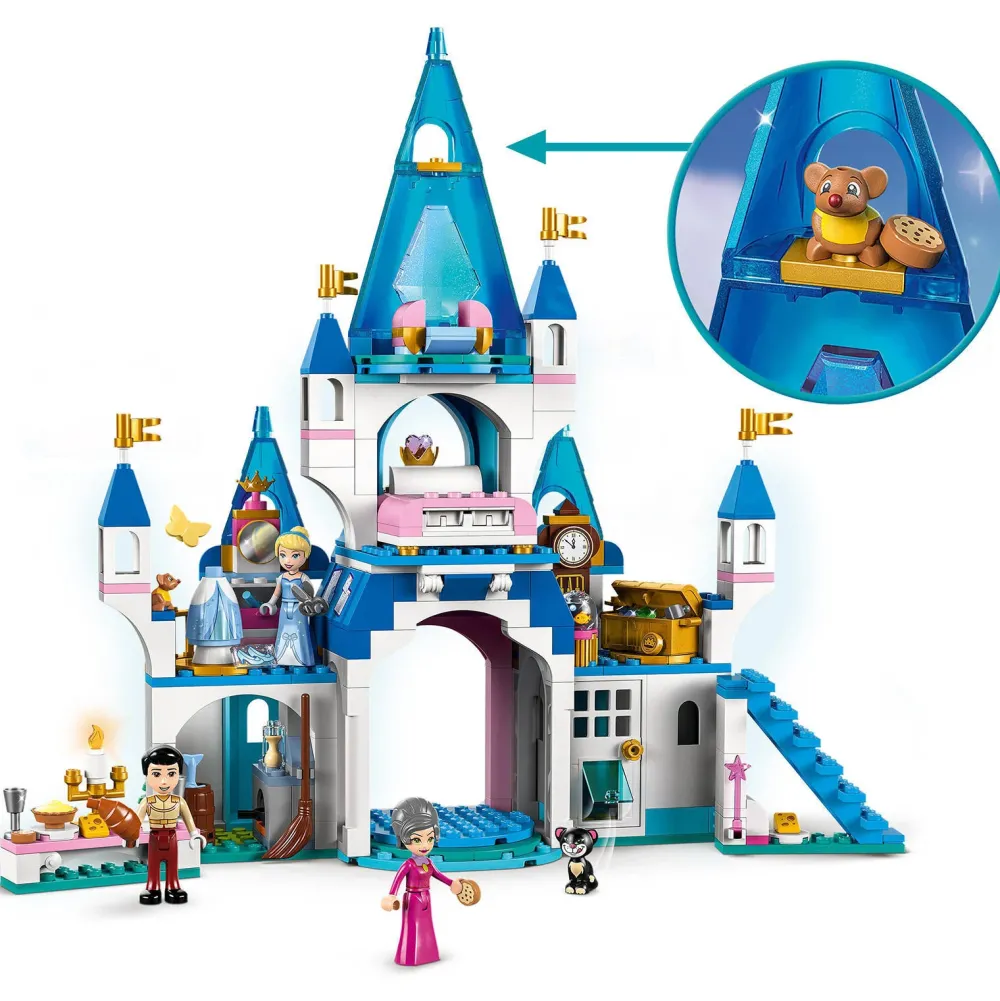 LEGO Disney Princess Het Kasteel Van Assepoester En De Knappe Prins 43206