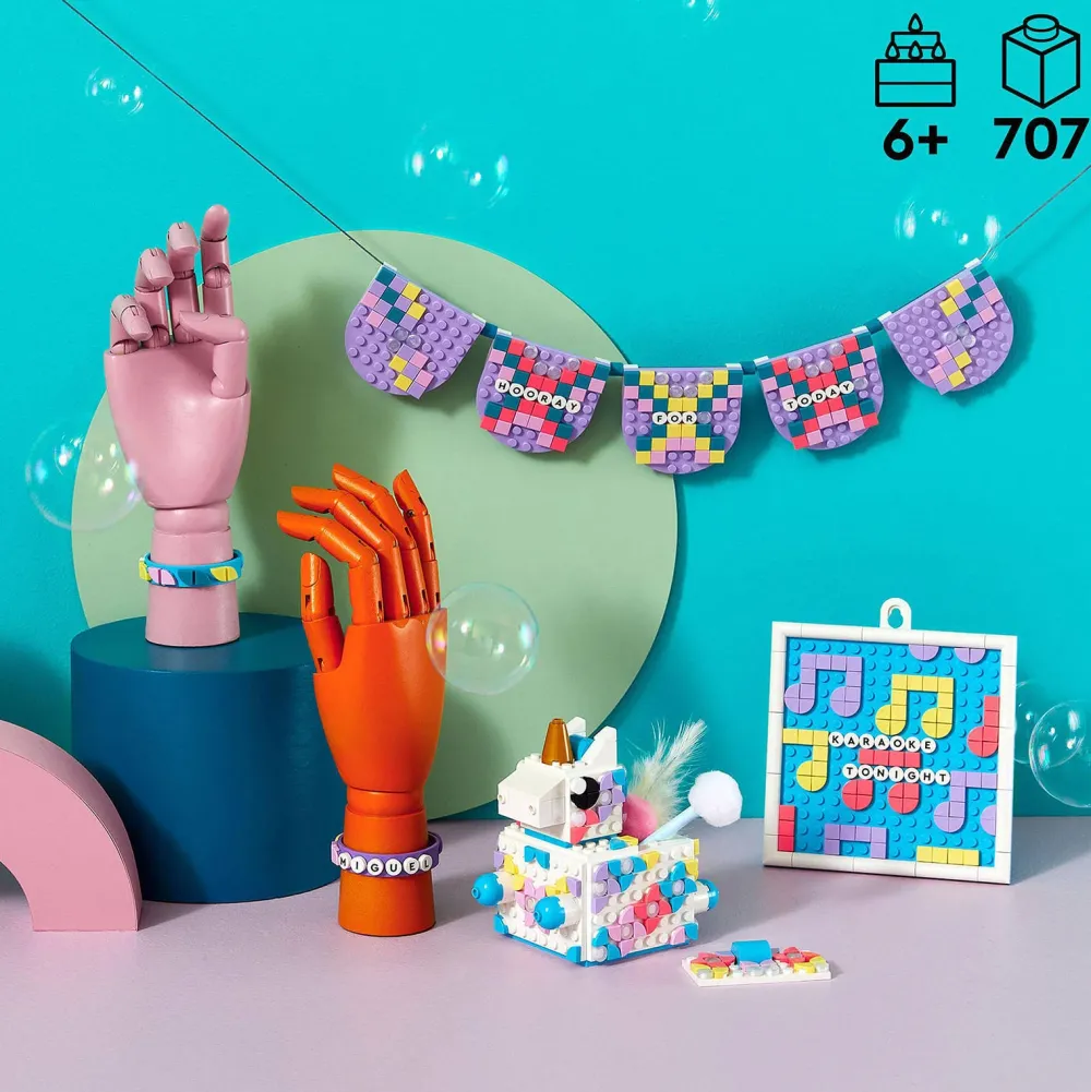 LEGO Dots Eenhoorn Creatieve Gezinsset 41962