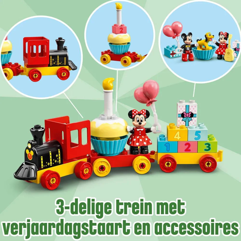 LEGO Duplo Mickey & Minnie Verjaardagstrein 10941