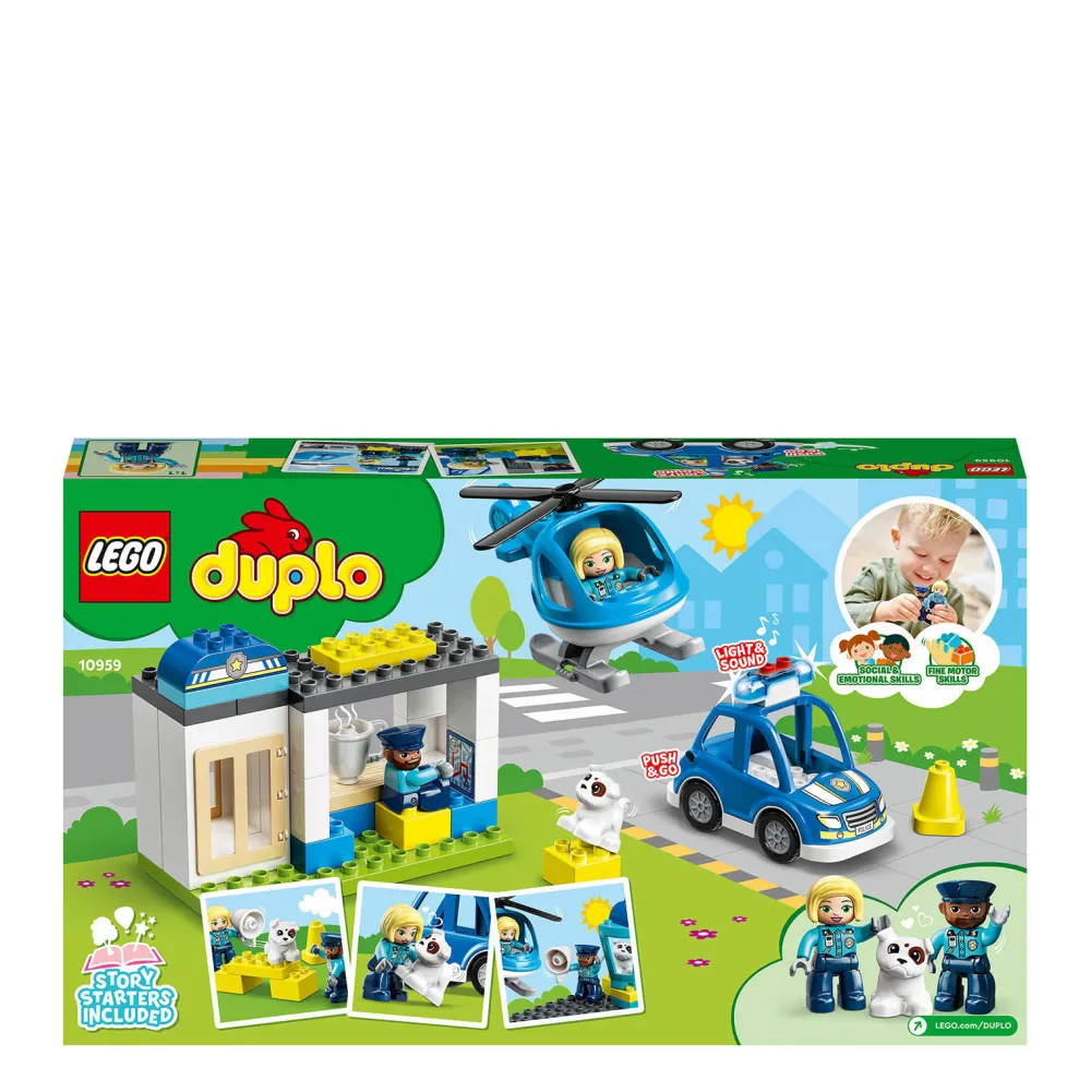 LEGO Duplo Politiebureau & Helikopter 10959