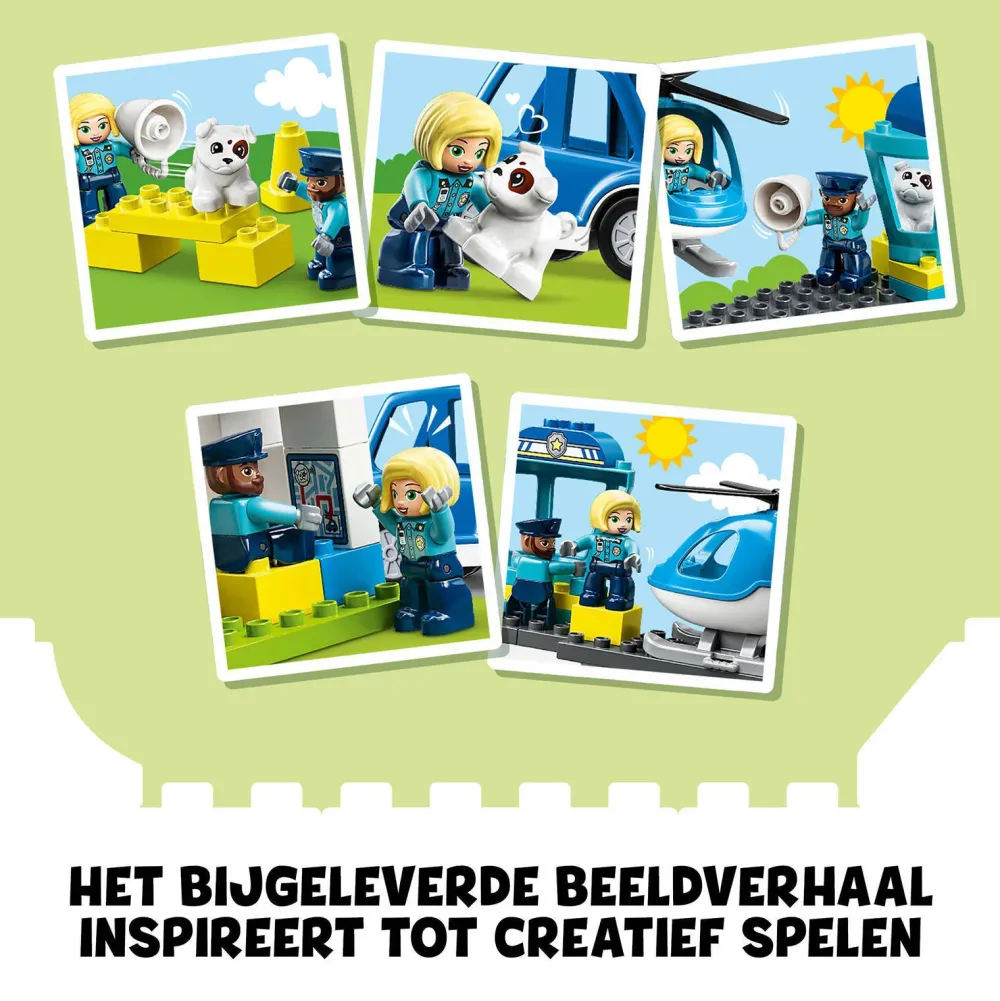 LEGO Duplo Politiebureau & Helikopter 10959