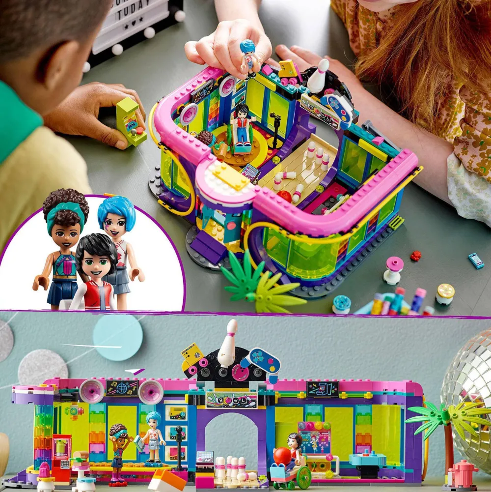 LEGO Friends Rolschaatsdisco Speelhal 41708