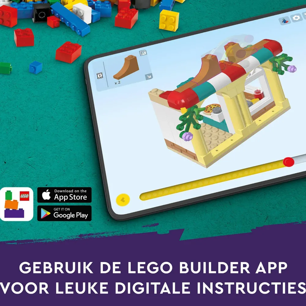 LEGO Friends Vakantie Skipiste En Cafe 41756