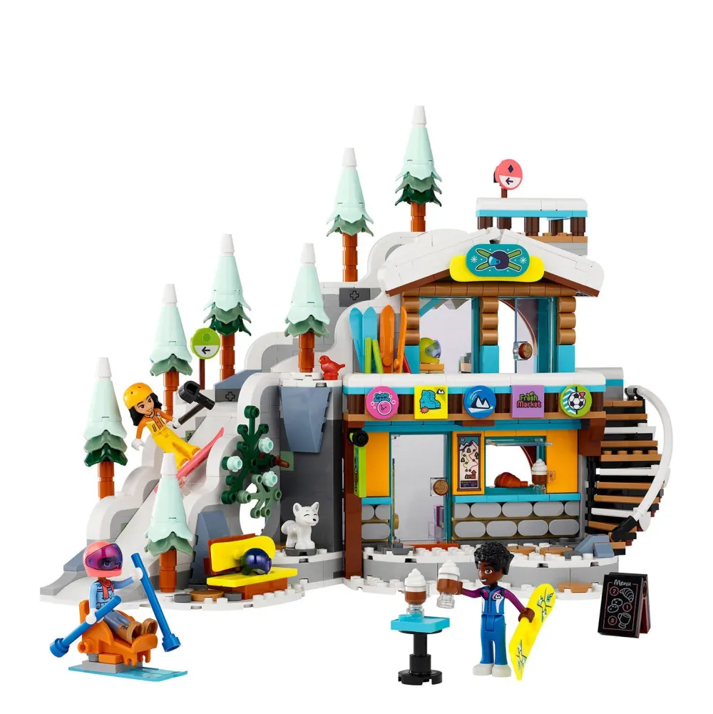 LEGO Friends Vakantie Skipiste En Cafe 41756