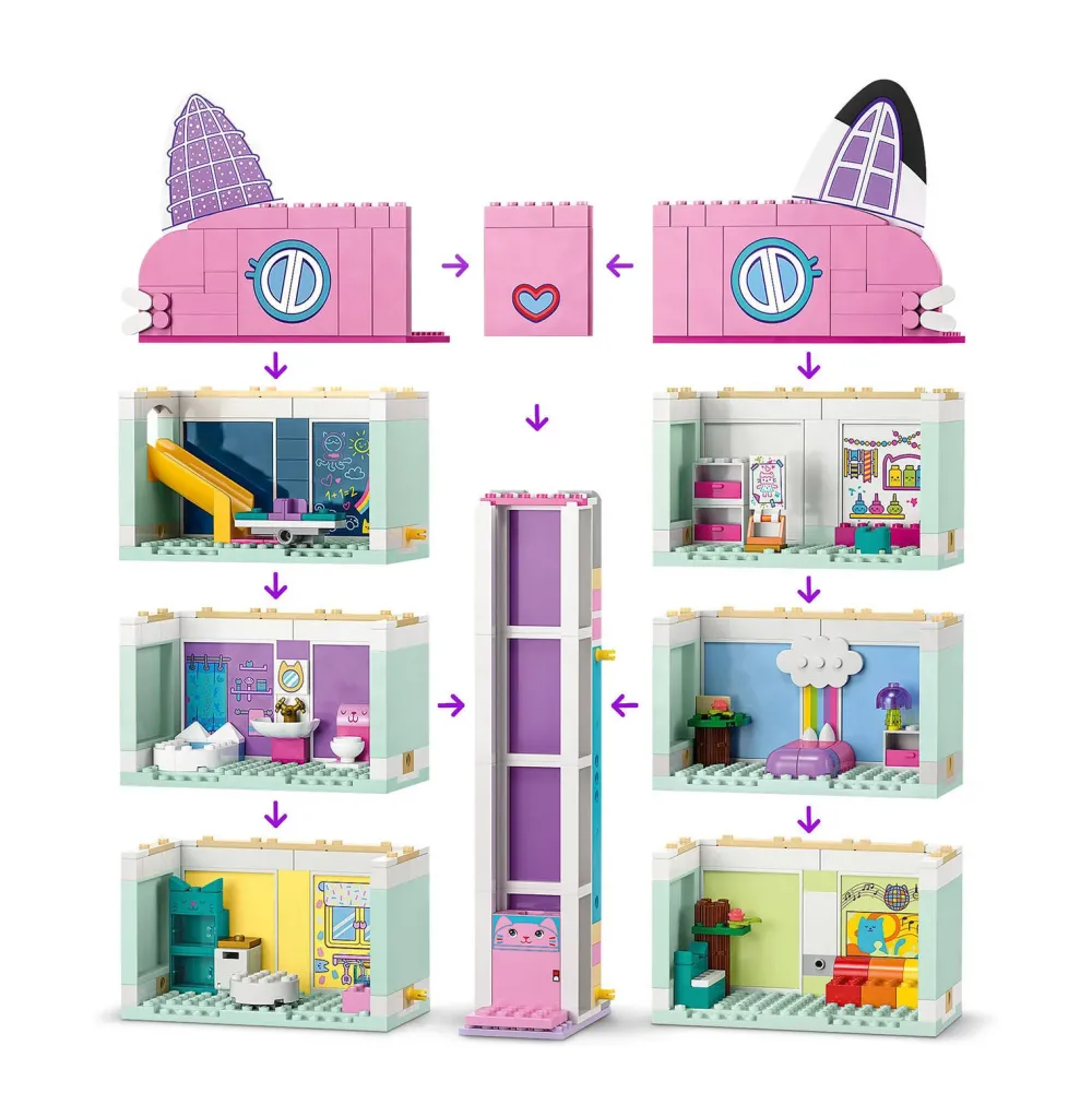 LEGO Gabby'S Dollhouse Gabby'S Poppenhuis 10788