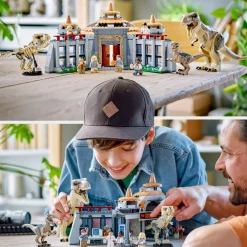 LEGO Jurassic World Bezoekerscentrum: T. Rex & Raptor Aanval 76961