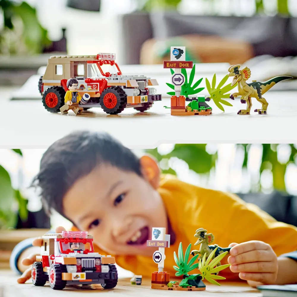 LEGO Jurassic World Dilophosaurus Hinderlaag 76958