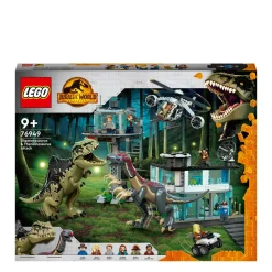 LEGO Jurassic World Giganotosaurus & Therizinosaurus Aanval 76949