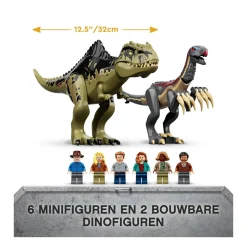 LEGO Jurassic World Giganotosaurus & Therizinosaurus Aanval 76949
