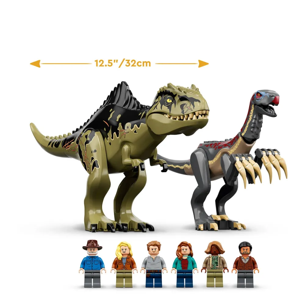 LEGO Jurassic World Giganotosaurus & Therizinosaurus Aanval 76949