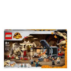 LEGO Jurassic World T. Rex & Atrociraptor Dinosaurus Ontsnapping 76948