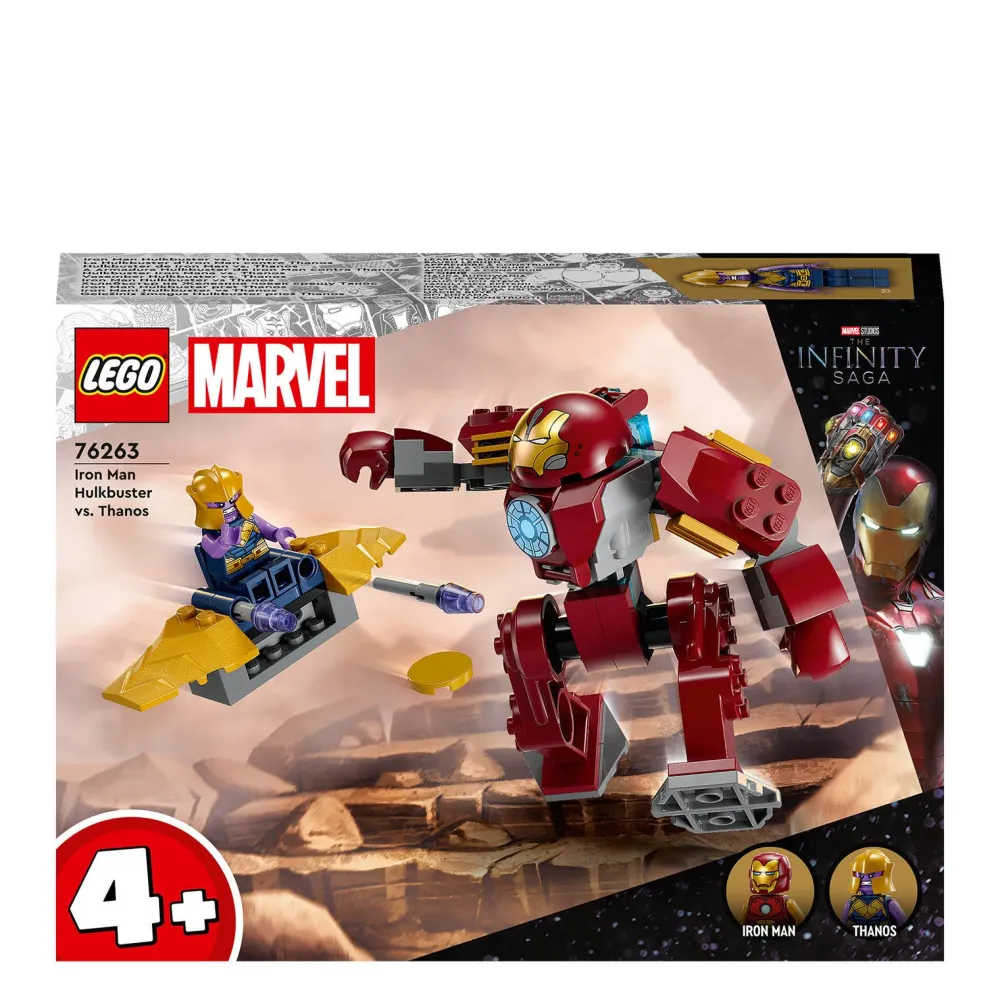LEGO Marvel Avengers Iron Man Hulkbuster Vs. Thanos 76263