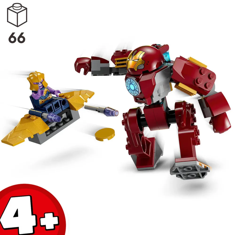 LEGO Marvel Avengers Iron Man Hulkbuster Vs. Thanos 76263